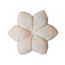 Almofada Flower Bouclé Cor Creme com Enchimento 40 x 40 cm