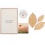 Kit Decorativo de Parede Viver é Melhor que Sonhar com Quadro Bordado, Prato Decorativo e Folhas em Palha de Carnaúba