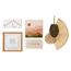 Kit Decorativo de Parede Tempo de Viver com Quadros e Adornos