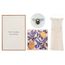 Kit de Parede com Quadro Bordado, Quadro Floral, Prato Decorativo Bee e Macramê