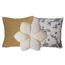 Kit de Almofadas Flower Bouclé