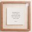 Quadro Sêneca: Frase Estoica e Moldura Caixa Vidro Flutuante 35x35cm