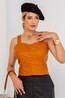 BLUSA CLOE - CARAMELO