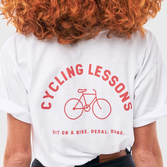 Camiseta Aragäna | Cycling Lessons Branco