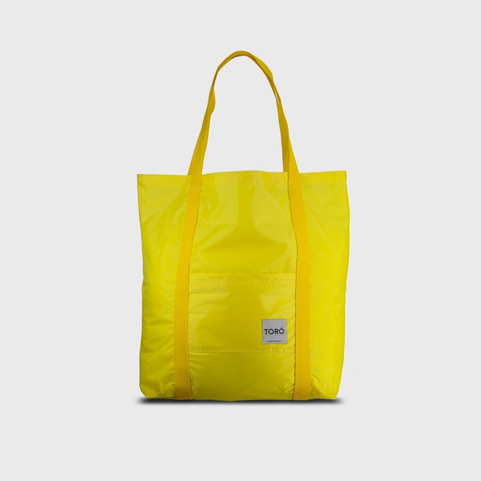 Bolsa Tote Toró | Impermeável Amarelo