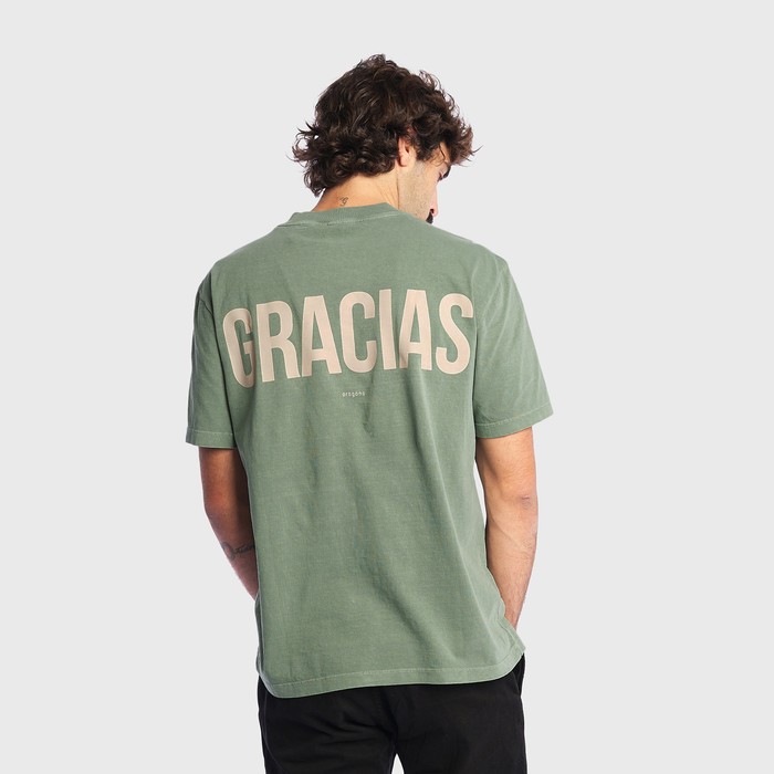 Camiseta Ampla Aragäna l Gracias Verde
