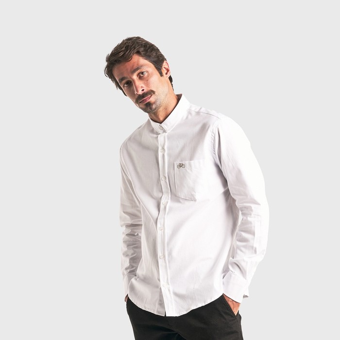 Camisa Regular Aragäna | Oxford Branco