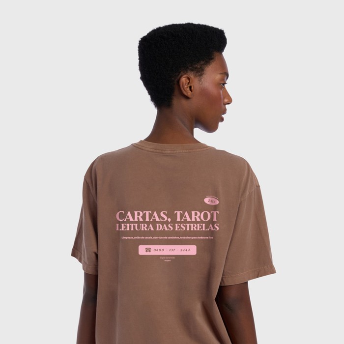 Camiseta Aragäna | Tarot Marrom