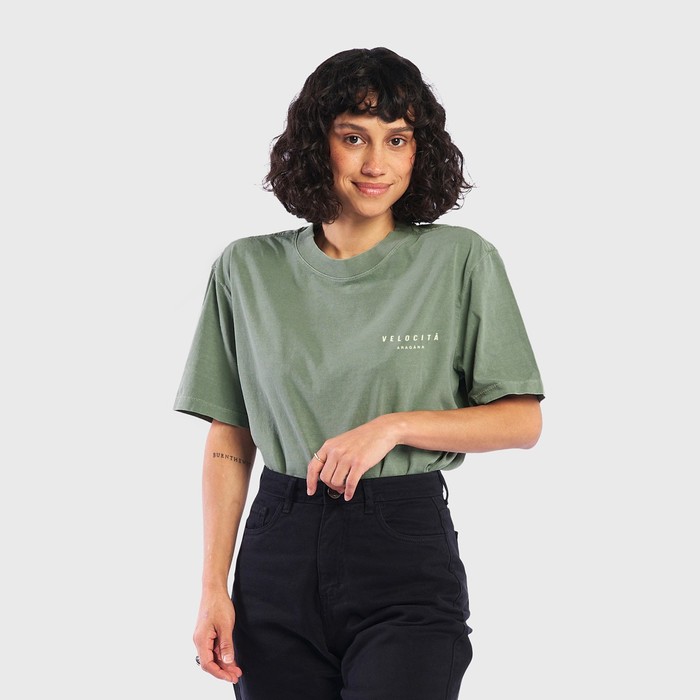 Camiseta Ampla Aragäna | Velocitá Verde