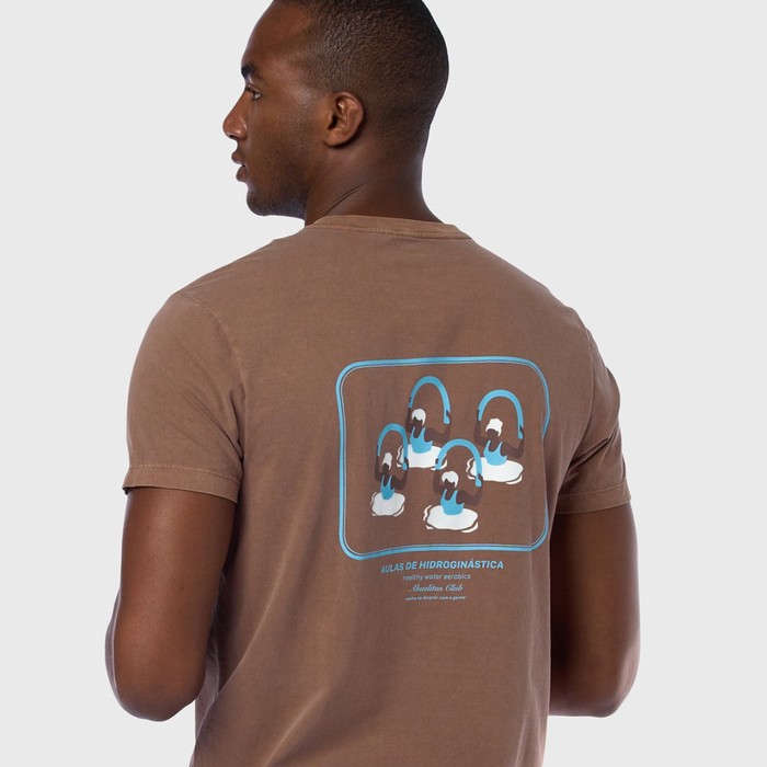 Camiseta Aragäna | Hidroginástica Marrom