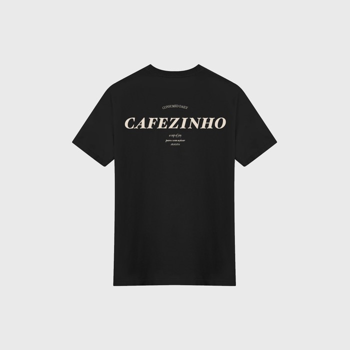 Camiseta Aragäna l Cafezinho Preto