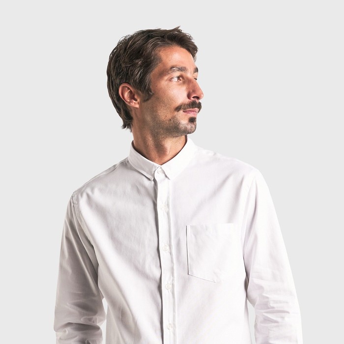 Camisa Regular Aragäna | Oxford Branco