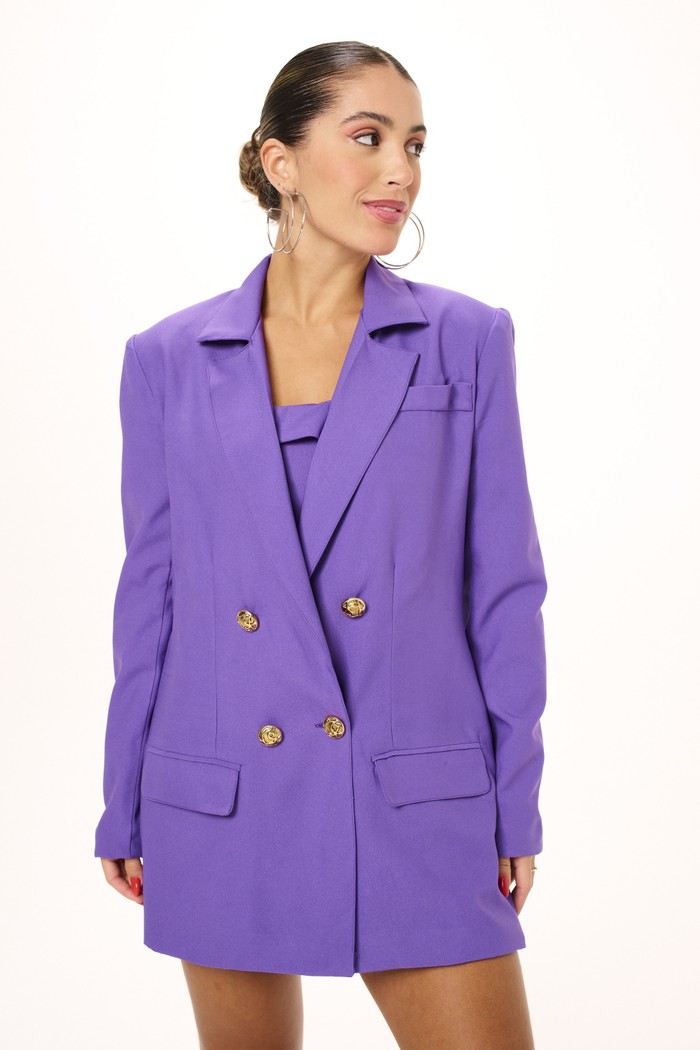 Foto do produto Blazer Roxo