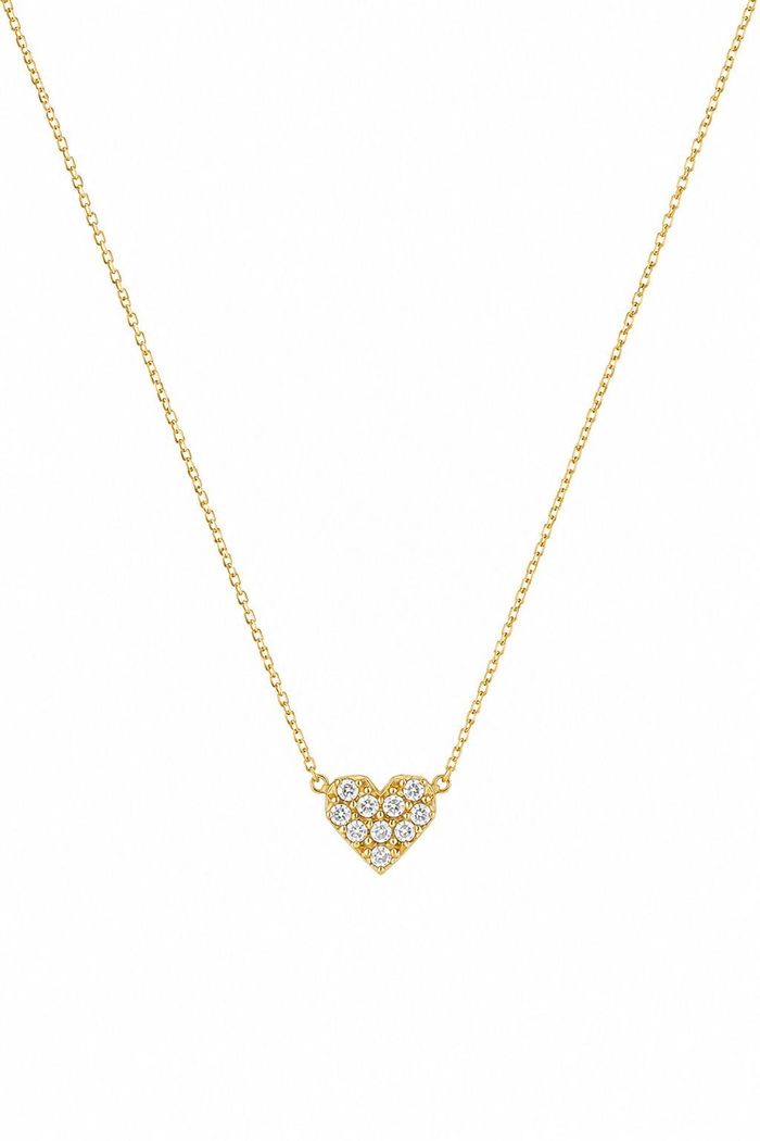 Foto do produto Colar Diamante do Amor  (Pavê de Diamantes )