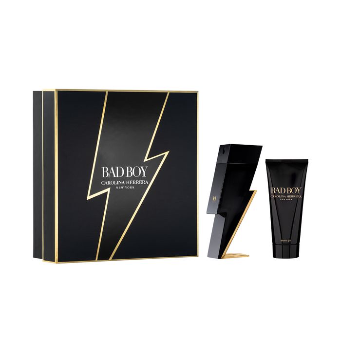 Kit Bad Boy Carolina Herrera Masculino Eau de Toilette 100ml + Gel de Banho 100ml
