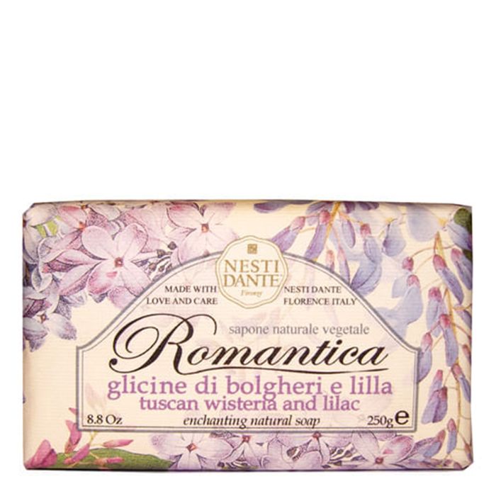 Romantica Glicínia Toscana e Essência de Lilás - Sabonete em Barra Nesti Dante 250g