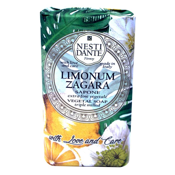 With Love and Care Limão Siciliano e Flor de Laranjeira - Sabonete em Barra Nesti Dante 250g