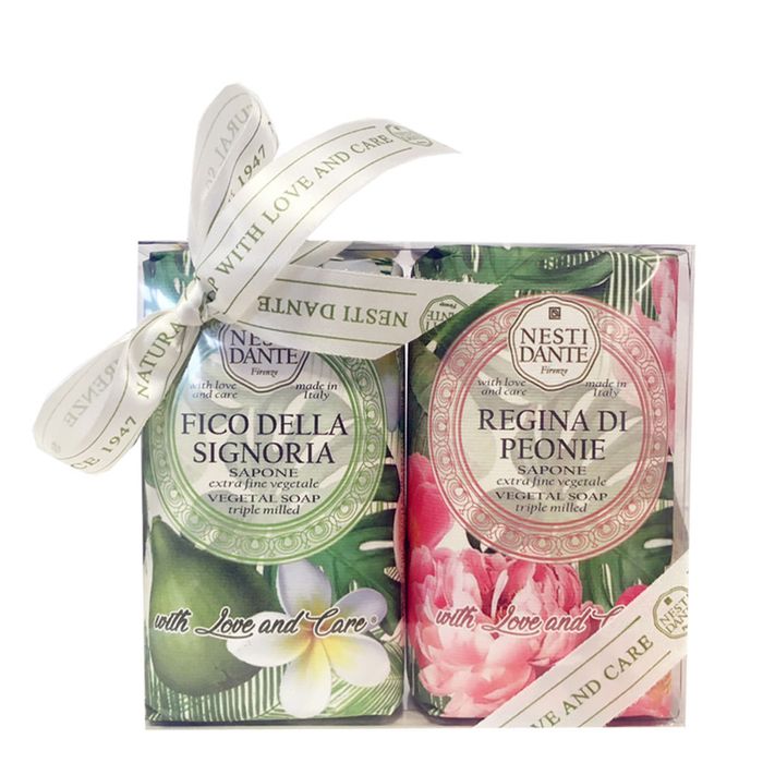 Kit With Love and Care Nesti Dante - Sabonetes em Barra 2x250g