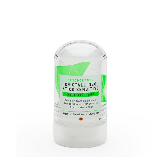 Desodorante Natural Stick Kristall Alva Sensitive 60g