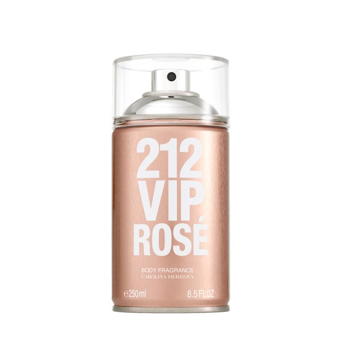 212 Vip Rosé Body Spray Carolina Herrera Perfume Feminino para o Corpo 250ml