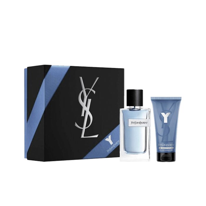 Kit Y Yves Saint Laurent Masculino Eau de Toilette 100ml + Gel de Banho de 50ml