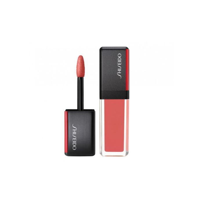 Batom Líquido Shiseido - LacquerInk LipShine - 306 Coral Spark