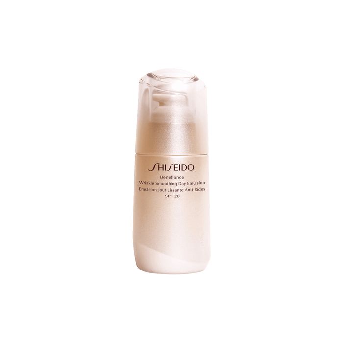 Emulsão Hidratante Facial Diurna Antirrugas Shiseido Wrinkle Smoothing Day Emulsion SPF20 75ml