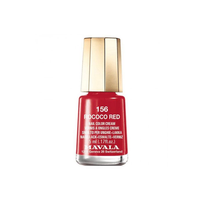 Mini Color Mavala 156 Rococco Red Esmalte Cremoso 5ml