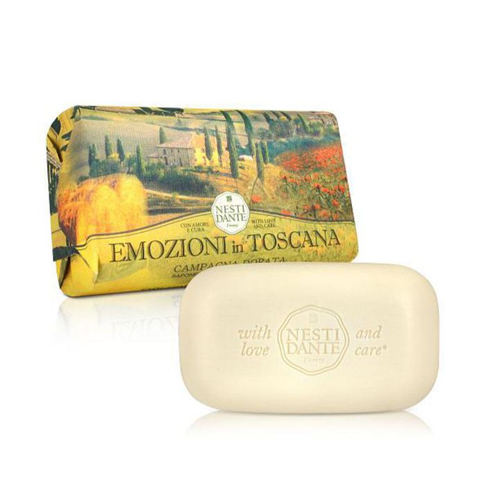 Emozioni In Toscana Campo Dourado Nesti Dante - Sabonete Perfumado em Barra - 250g
