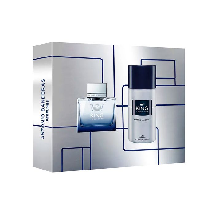 Kit King of Seduction Banderas Masculino Eau de Toilette