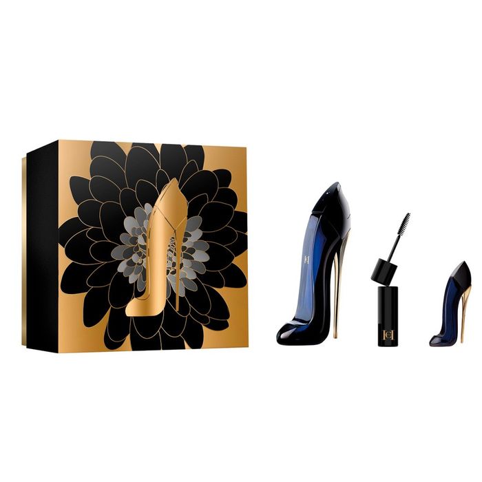 Kit Carolina Herrera Good Girl Perfume Feminino Eau de Parfum 80ml + Mini Mascara + Travel Size 7ml