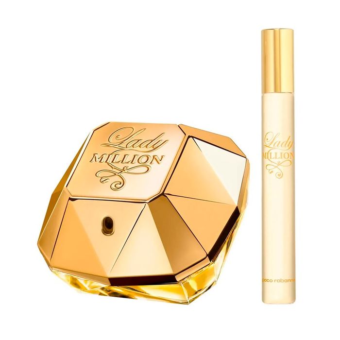 Kit Lady Million Feminino Eau de Parfum 50ml + EDP 10ml