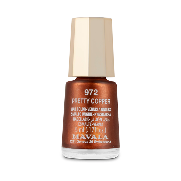 Esmalte Pretty Rebel Color's Copper Mavala 972 - 5ml