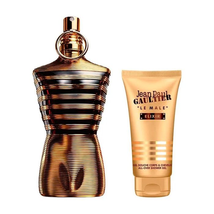 Kit Le Male Elixir Jean Paul Gaultier Masculino 125ml + Gel de Banho 75ml