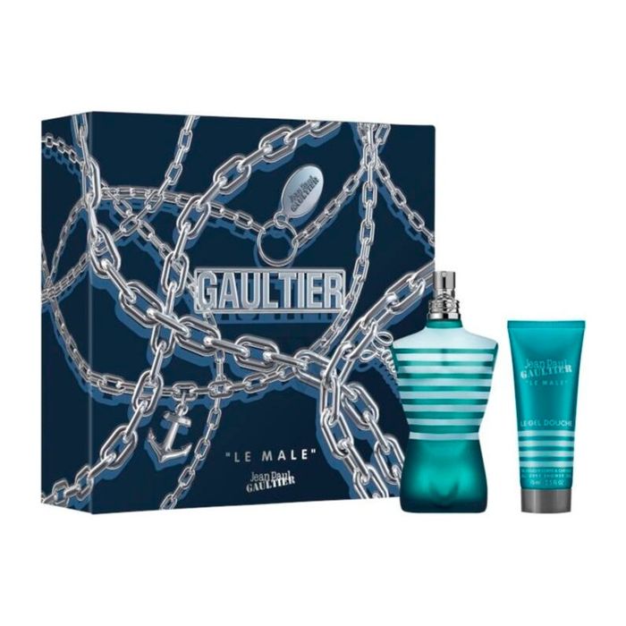 Kit Le Male Jean Paul Gaultier Eau de Toilette Perfume Masculino 125ml + Gel De Banho 75ml