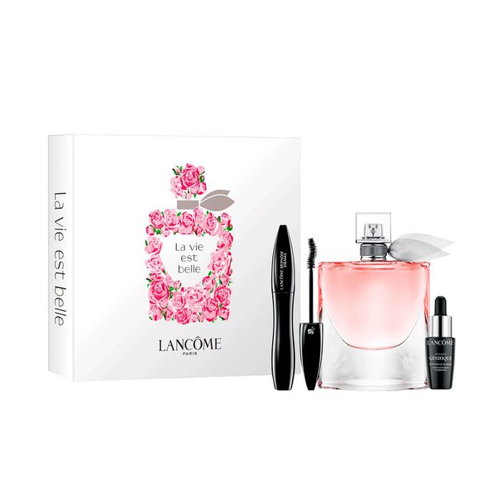 Kit La Vie Est Belle Lancôme Eau de Parfum 100ml E Máscara Hypnose Full E Mini Genifique 