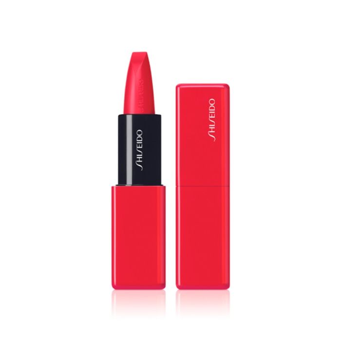 Batom Shiseido TechnoSatin Gel Lipstick - 416 Red Shift