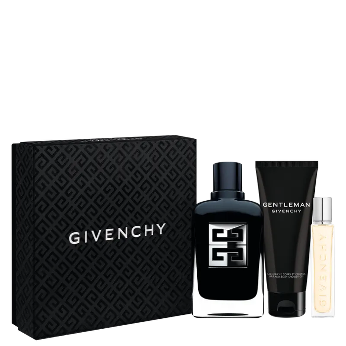 Kit Gentleman Society Givenchy Eau de Parfum Masculino 100ml + Gel de Banho 75ml + Eau de Parfum  12,5ml