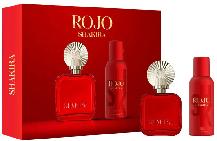 Kit Rojo Shakira Eau de Parfum Feminino 80ml + Desodorante 150ml