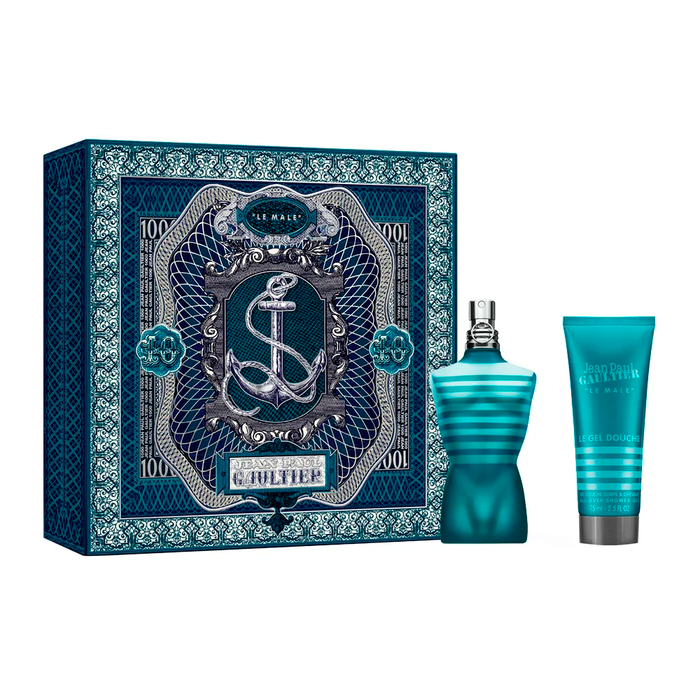 Kit Le Male Jean Paul Gaultier Eau de Toilette Masculino 75ml + Gel de Banho 75ml