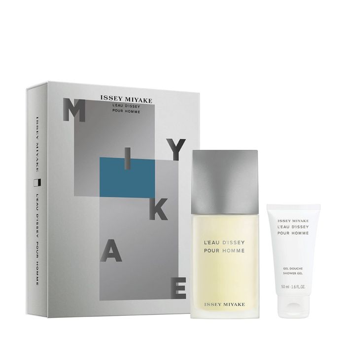 Kit  L`eau  D`issey Pour Homme Issey Miyake Eau De Toilette Perfume Masculino - 75ML + Gel De Banho 50ML