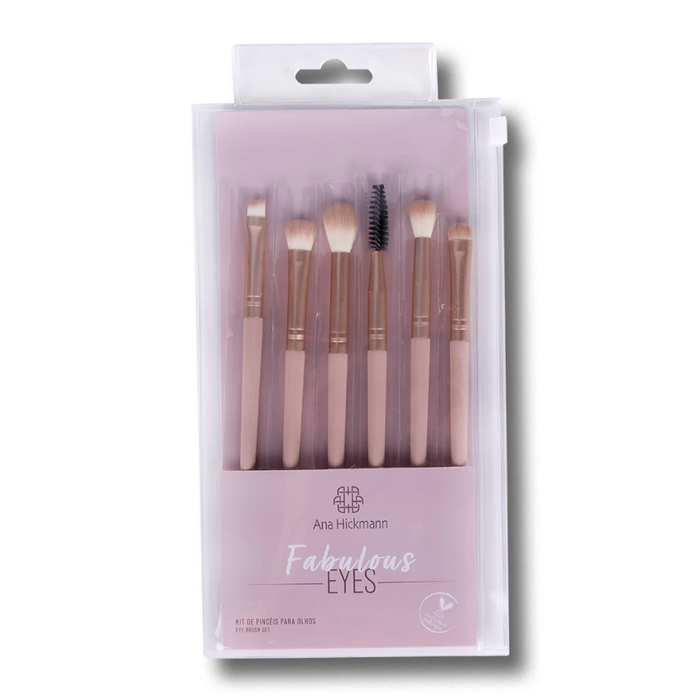 Kit Fabulous Eyes Pincéis Para Olhos Ana Hickmann