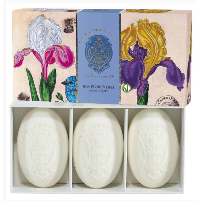 Kit  La Florentina  Iris  Florentina - 3 Sabonetes 150G