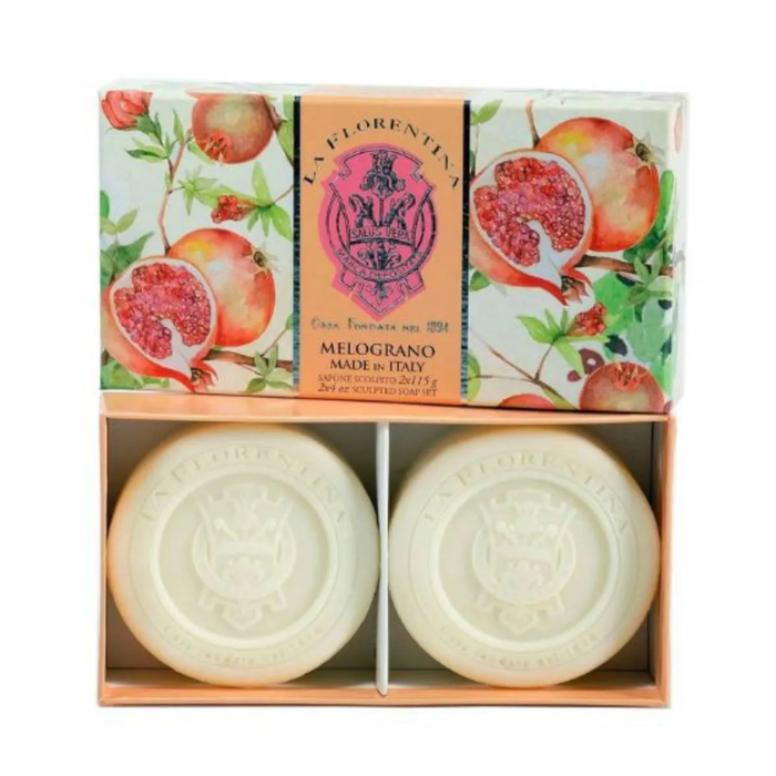 Kit Pomegranate La Florentina - 2 Sabonetes 115G