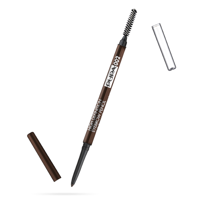 High  Definition  Eyebrow Pencil Lápis De Sobrancelha Retrátil De Alta  Precisão Pupa  Milano- 002 Brown