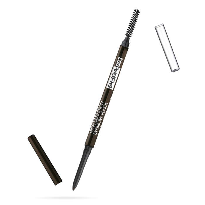 High Definition Eyebrow Pencil  Lápis  De  Sobrancelha Retrátil  De Alta  Precisão  Pupa Milano - 003 Dark Brown