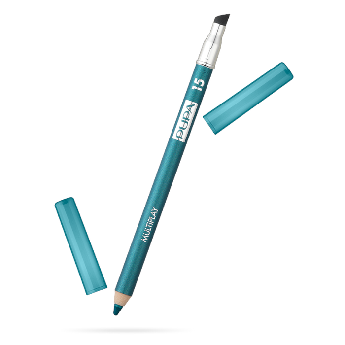 Multiplay Lápis De Olhos 3 Em 1 Pupa Milano 15 Blue Green