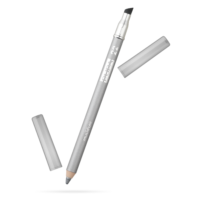 Multiplay Lápis De Olhos 3 Em 1 Pupa Milano 22 Pure Silver