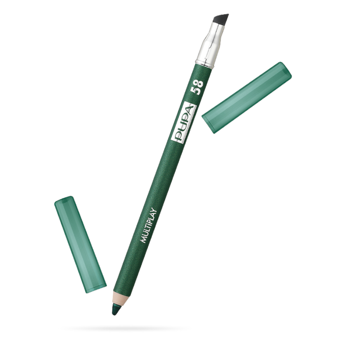 Multiplay Lápis De Olhos 3 Em 1 Pupa Milano 58 Plastic Green