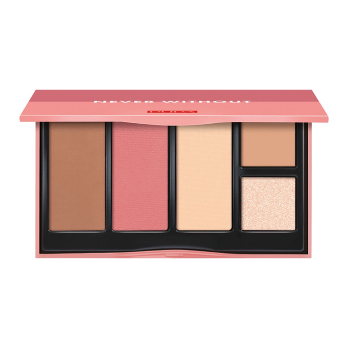 Never  Without Paleta Multiuso Pupa MIilano 002 Medium Skin